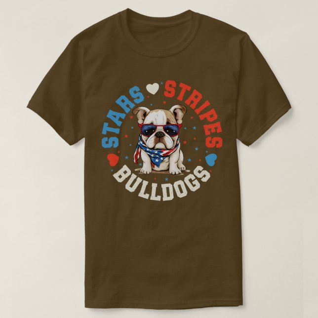 CAMISETA BULLDOG 3 (Diseño del anverso)