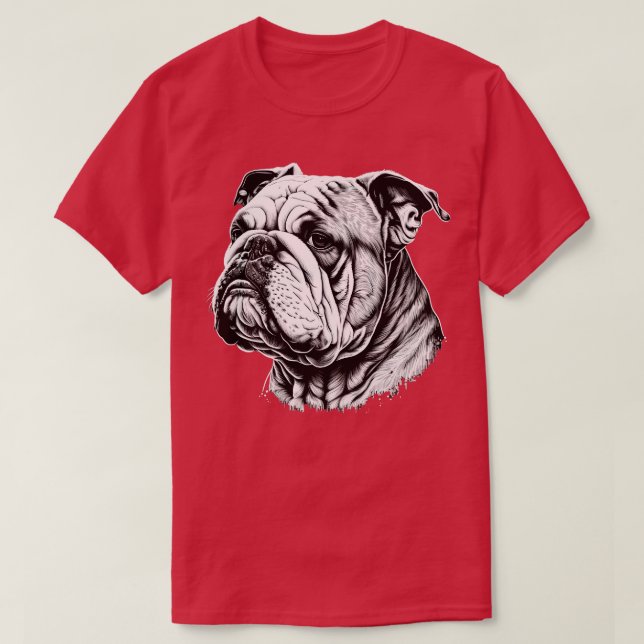 CAMISETA BULLDOG 3 (Diseño del anverso)