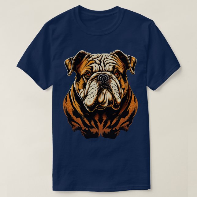 CAMISETA BULLDOG 5 (Diseño del anverso)