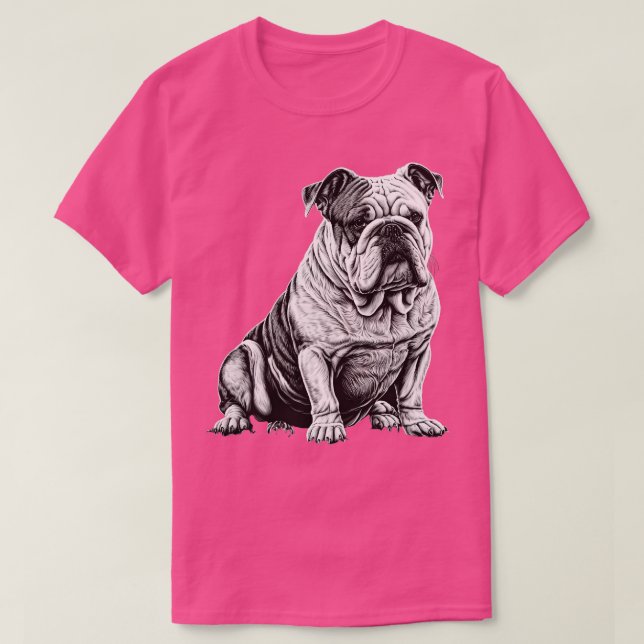 CAMISETA BULLDOG 8 (Diseño del anverso)