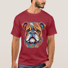 Camiseta Bulldog americano