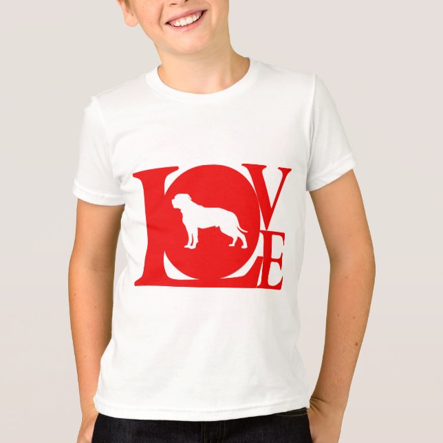 Camiseta Bulldog americano (Anverso)