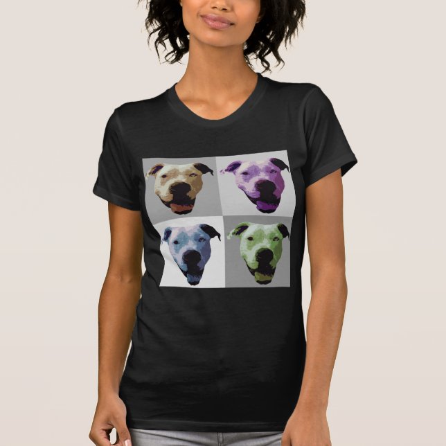 Camiseta Bulldog americano 2 (Anverso)