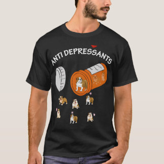 Camiseta Bulldog Antidepresivo
