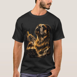 Camiseta Bulldog Aullando, Regalo de Mamá de Bulldog Americ