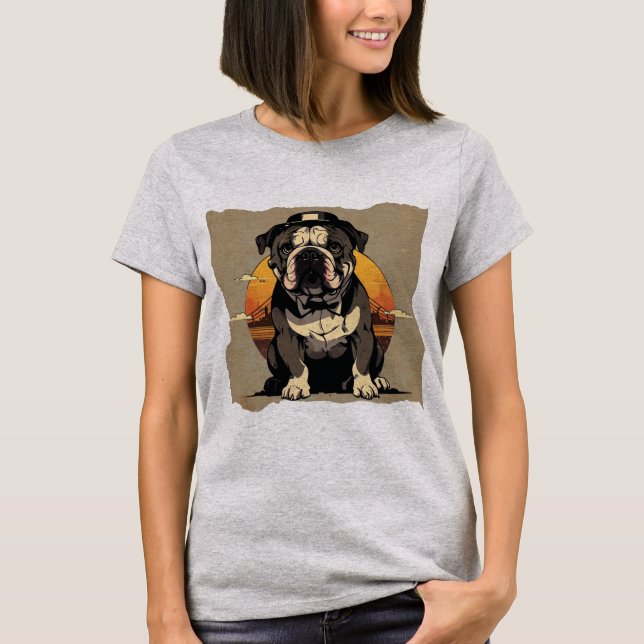 Camiseta Bulldog Blues (Anverso)