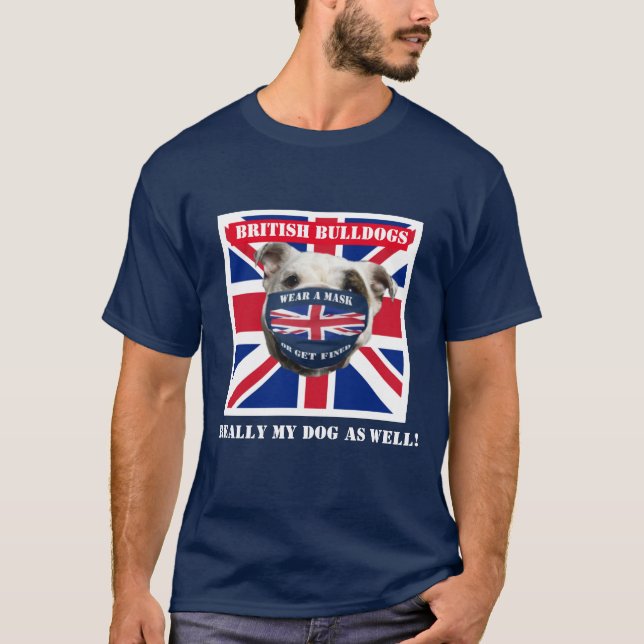 CAMISETA BULLDOG BRITÁNICO (Anverso)