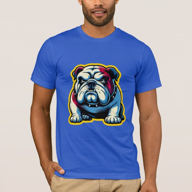 CAMISETA BULLDOG BRITÁNICO (Anverso)