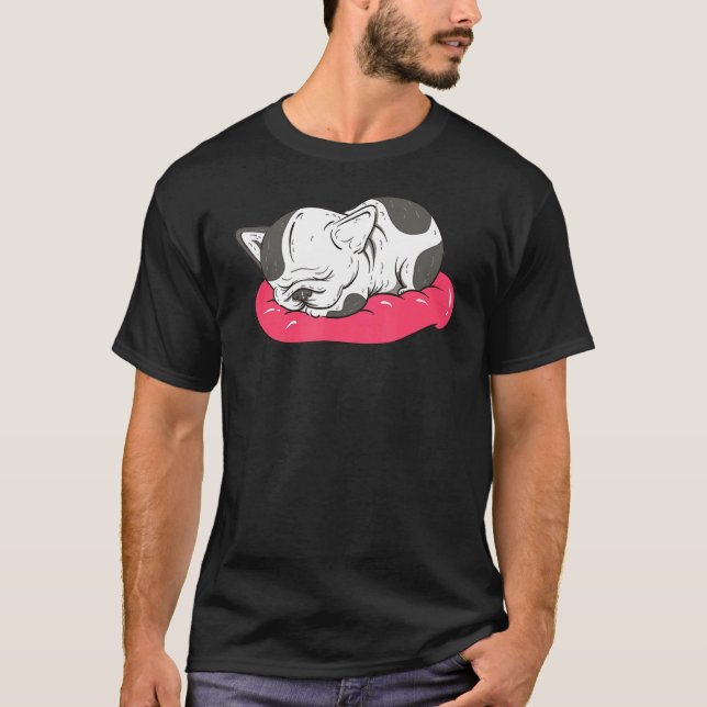 Camiseta Bulldog Bulldog de sueño inglés Pajama Bulldog 2 (Anverso)