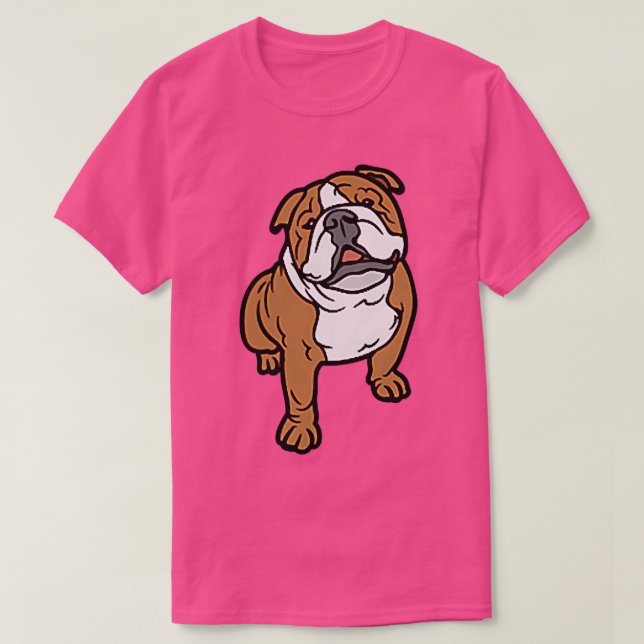Camiseta Bulldog Bullies  (Diseño del anverso)