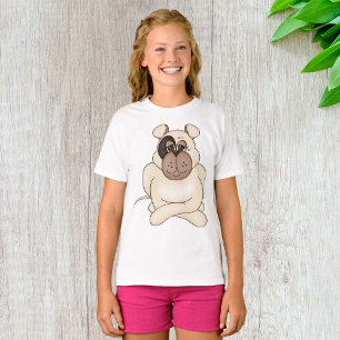 Camiseta Bulldog con ojos grandes