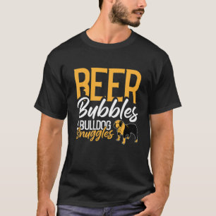 Camiseta Bulldog de burbujas de cerveza huele a perro cacho