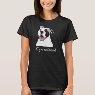 Camiseta Bulldog de foso sonriente