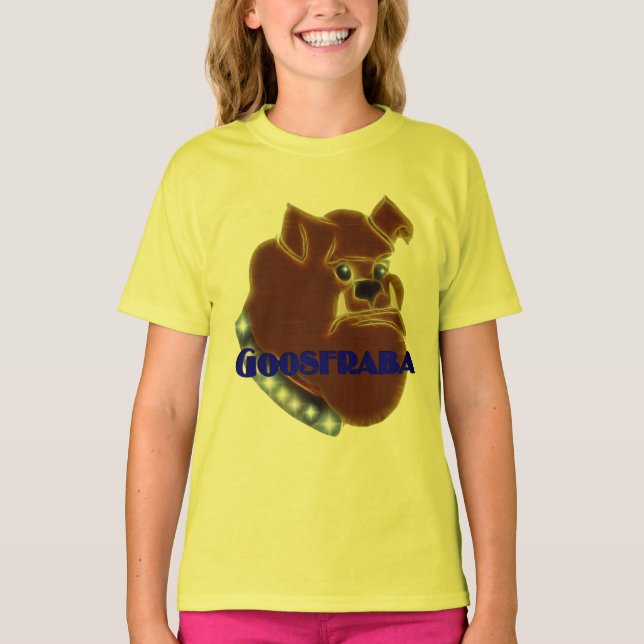 Camiseta Bulldog de Goosfraba (Anverso)