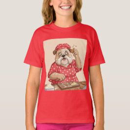 Camiseta Bulldog de la abuela haciendo galletas de Natasha