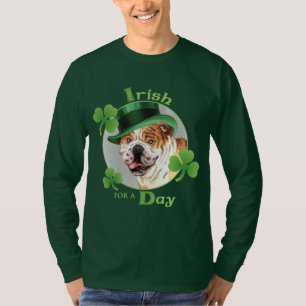 Camiseta Bulldog del día de St Patrick
