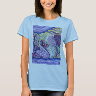 Camiseta bulldog del verano