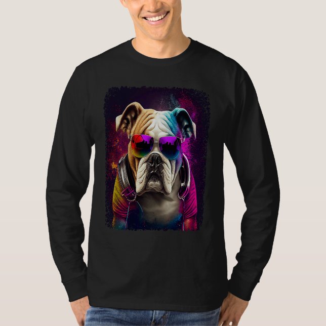 Camiseta Bulldog DJ (Anverso)