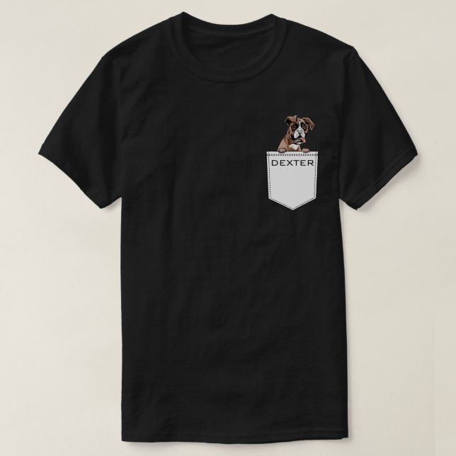 Camiseta Bulldog en inglés Cargar el Personalizado de nombr (Diseño del anverso)