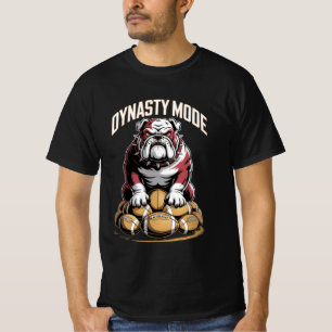 Camiseta Bulldog en modo dinastía