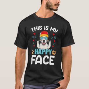 Camiseta Bulldog - Esta Es Mi Cara Feliz