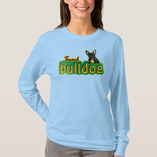 Camiseta Bulldog Francés  (Anverso)