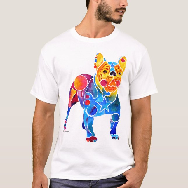 Camiseta Bulldog francés (Anverso)