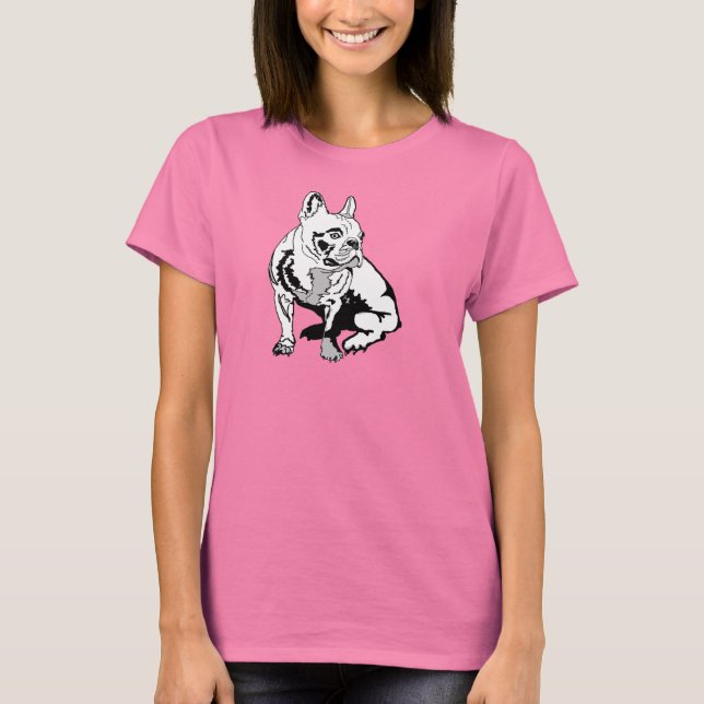 Camiseta Bulldog francés (Anverso)