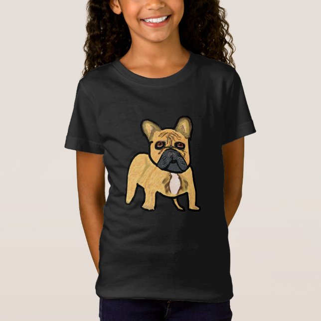Camiseta Bulldog francés (Anverso)