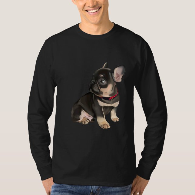 Camiseta Bulldog francés 1 (Anverso)