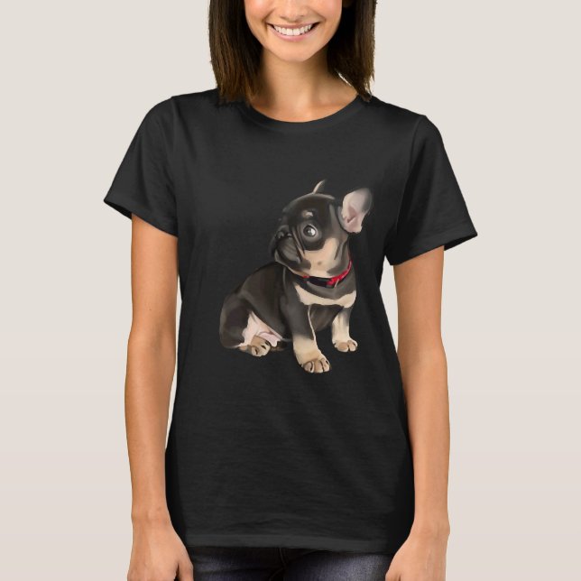 Camiseta Bulldog francés 1 (Anverso)