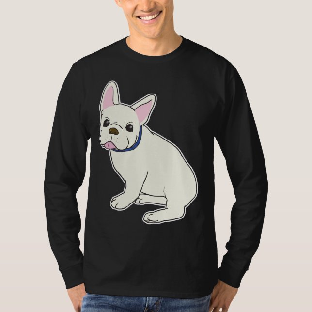 Camiseta Bulldog francés 74 (Anverso)