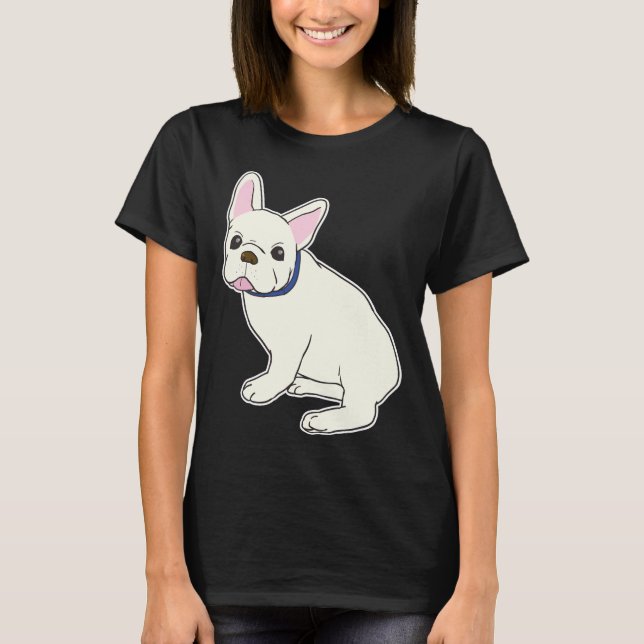 Camiseta Bulldog francés 74 (Anverso)