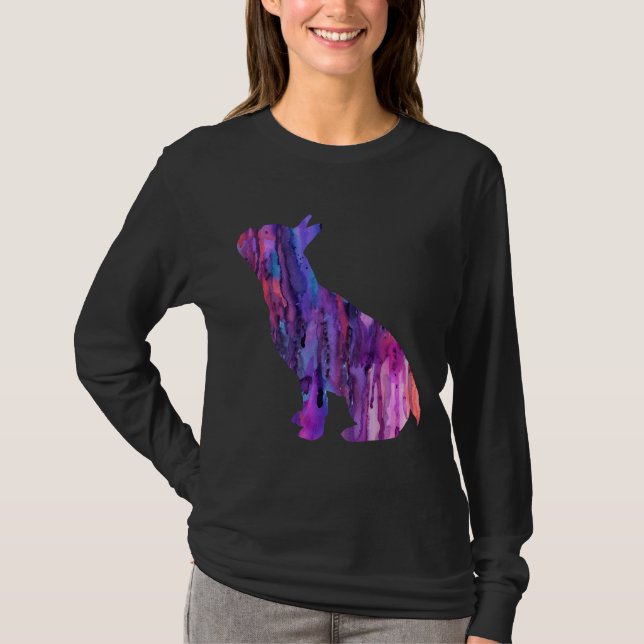 Camiseta Bulldog francés 80 (Anverso)