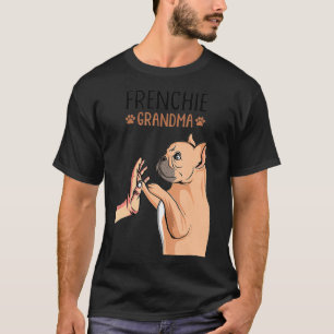 Camiseta Bulldog francés Abuela Frenchie Dueñas de Perro