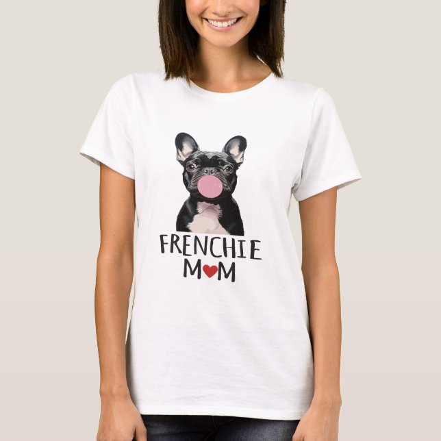 Camiseta Bulldog francés adorable (Anverso)