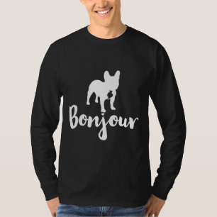 Camiseta Bulldog francés Bonjour