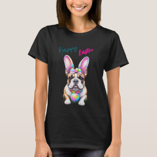 Camiseta Bulldog Francés Bunny Pascua Bulldogge