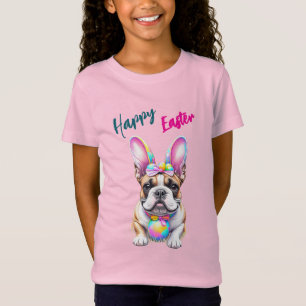 Camiseta Bulldog Francés Bunny Pascua Bulldogge