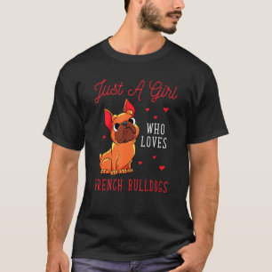 Camiseta Bulldog francés chicas