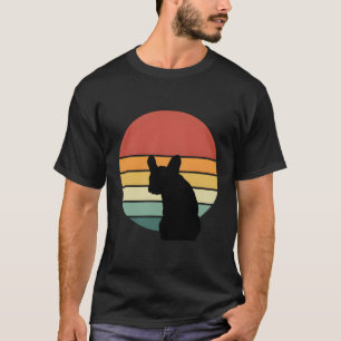 Camiseta Bulldog francés Color Sunset Cute Gift