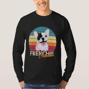 Camiseta Bulldog francés colorido Perro Perro Mamá Frenchie