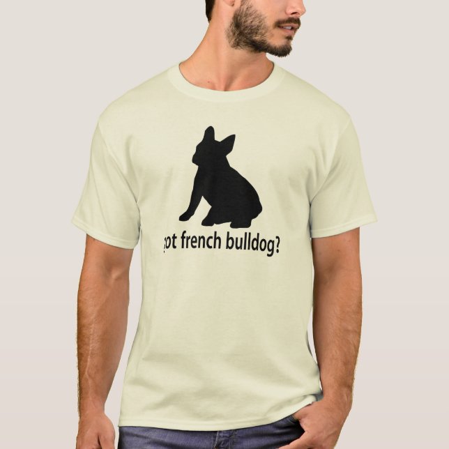 Camiseta Bulldog francés conseguido (Anverso)