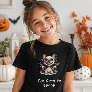 Camiseta Bulldog Francés Cute Murciélago Vampiro de Hallowe