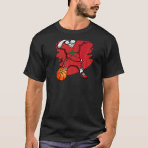 Camiseta Bulldog francés Dabbing Marruecos Ventilador de ba