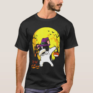 Camiseta Bulldog francés Dabbing Perro de calabaza de bruja