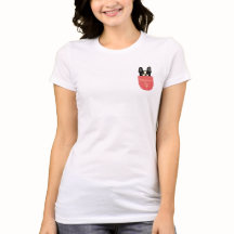 Bulldog francés de Bonjour en un bolsillo