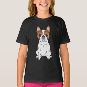 Camiseta Bulldog Francés de Patas Rojas Frenchie Perro Cart