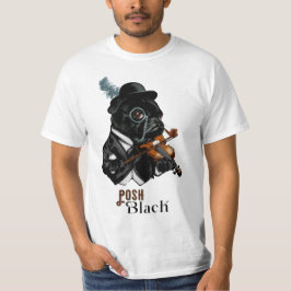 Camiseta Bulldog francés de Posh Black