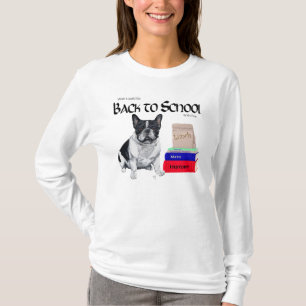 Camiseta Bulldog Francés De Vuelta a la Escuela